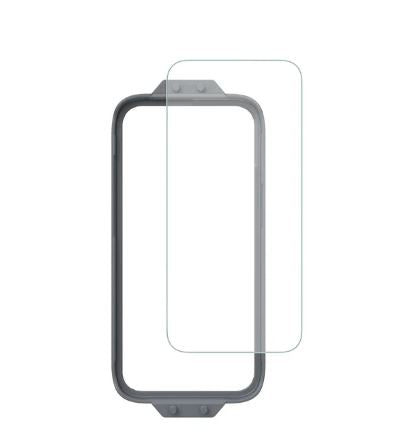 AXS ARMORGlass Pro Screen Protector with installation tray for Apple iPhone 15 Plus