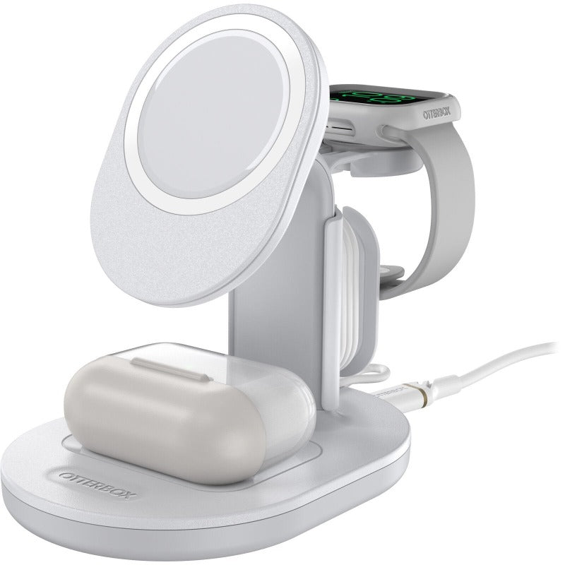 OtterBox 3-in-1 Charging Station for MagSafe - White