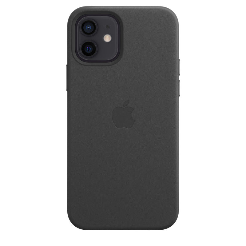 Étui en cuir Apple iPhone 12/12 Pro avec MagSafe - Noir