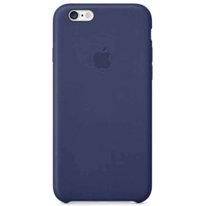 Étui en cuir pour iPhone 6/6s - Bleu nuit