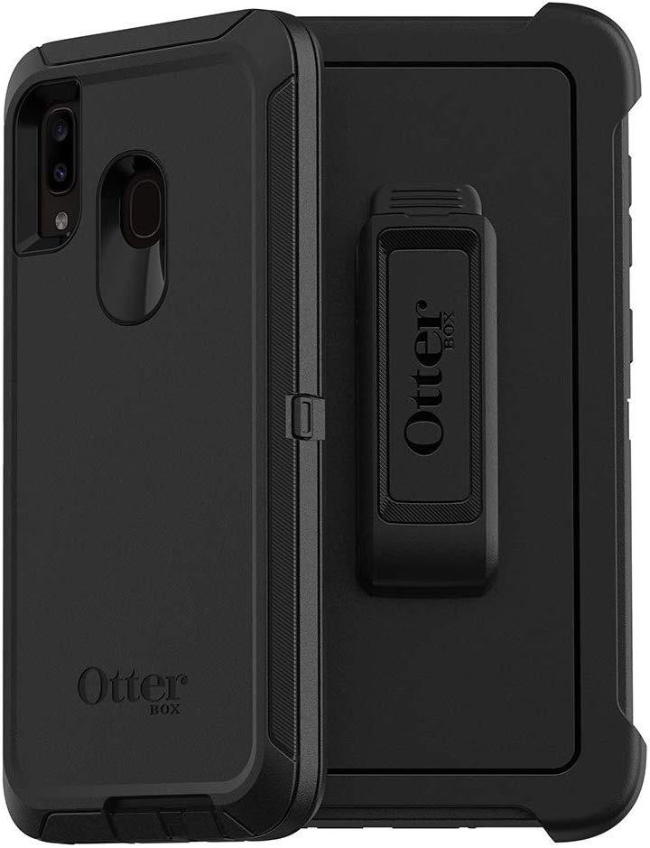 Funda OtterBox Defender Series para Samsung Galaxy A20 - Negra
