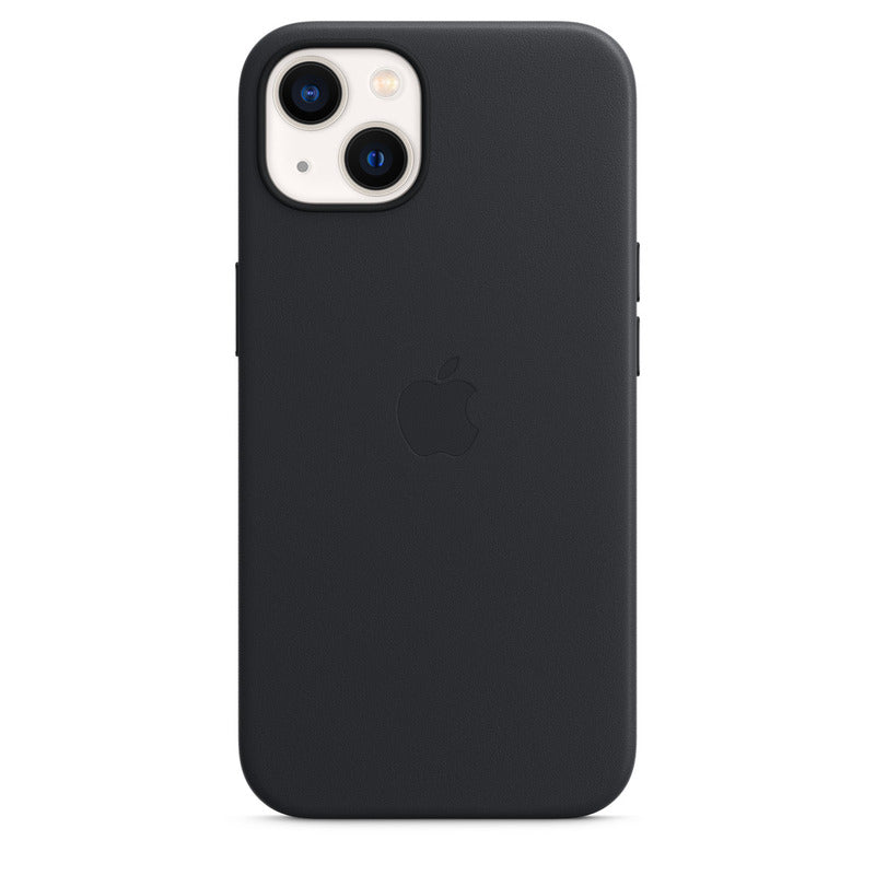 Étui en cuir Apple iPhone 13 avec MagSafe - Minuit