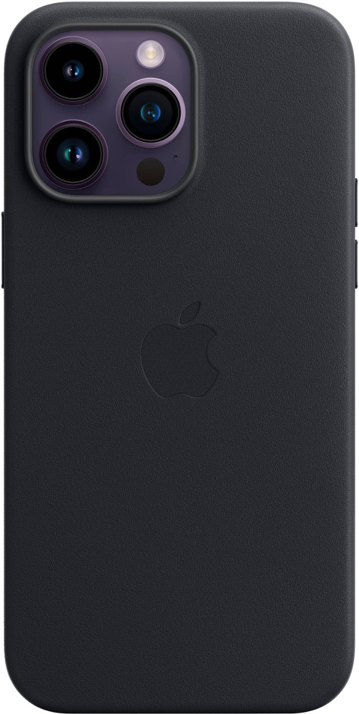 Étui en cuir Apple iPhone 14 Pro Max avec MagSafe - Minuit