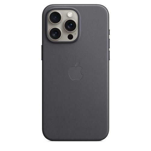 Coque Apple iPhone 15 Pro Max FineWoven avec MagSafe - Noir