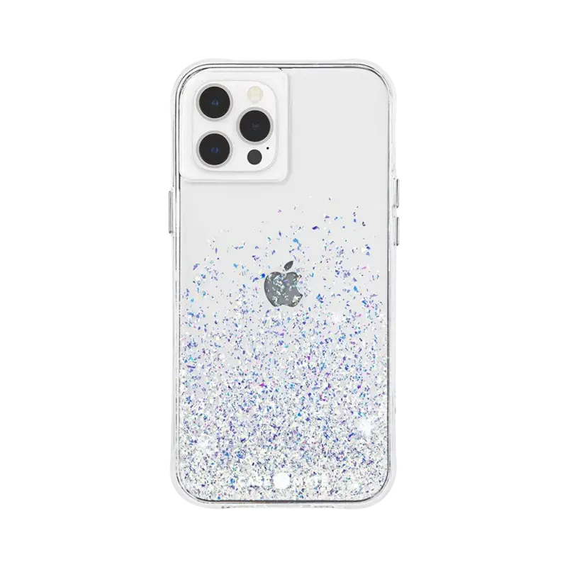 Estuche Twinkle de Case-Mate con micropel para Apple iPhone 12 Pro Max - Polvo de estrellas degradado