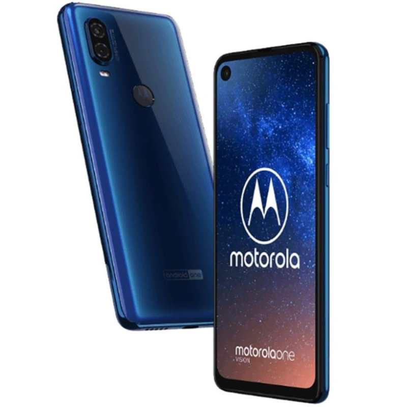 Motorola One Vision 128GB Smartphone - Sapphire Gradient (Blue)