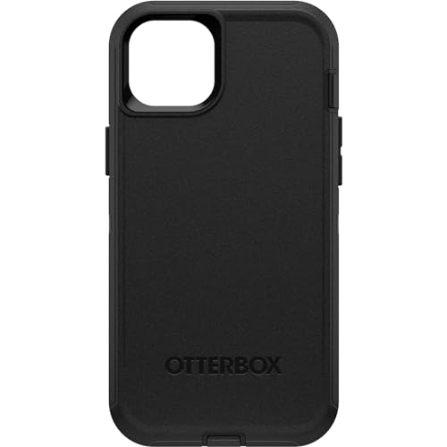 Coque rigide ajustée Defender d'OtterBox pour iPhone 14/15 Plus - Noir