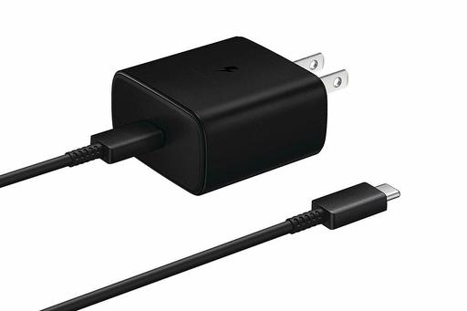 Samsung Super Fast Charging Travel Adapter 45W with USB-C to C Cable - Black