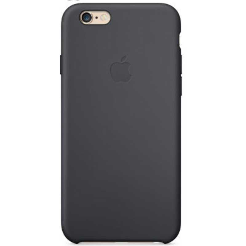 Coque en silicone pour iPhone 6/6s - Noire