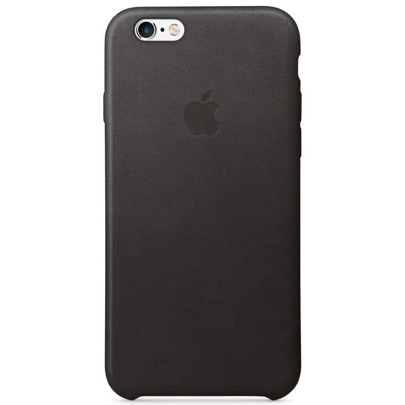 Étui en cuir pour iPhone 6/6s - Noir