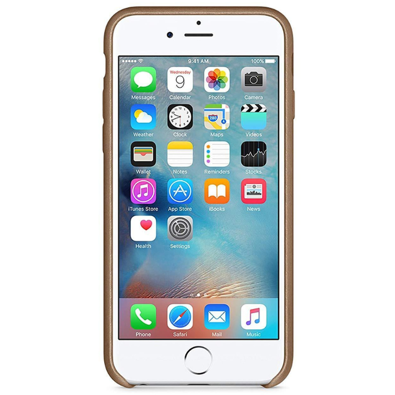 Funda de Cuero Apple iPhone 6/6s Plus - Marrón