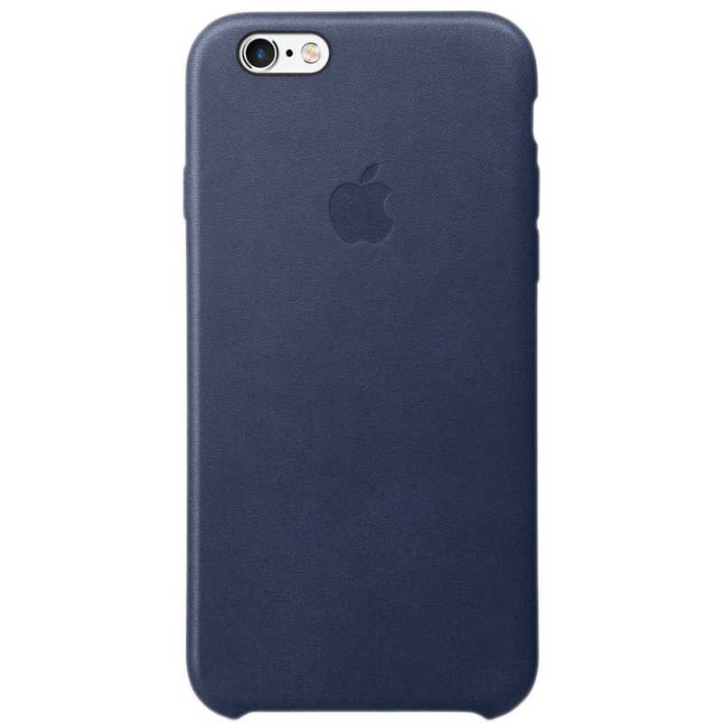 Étui en cuir pour iPhone 6/6s Plus - Bleu nuit