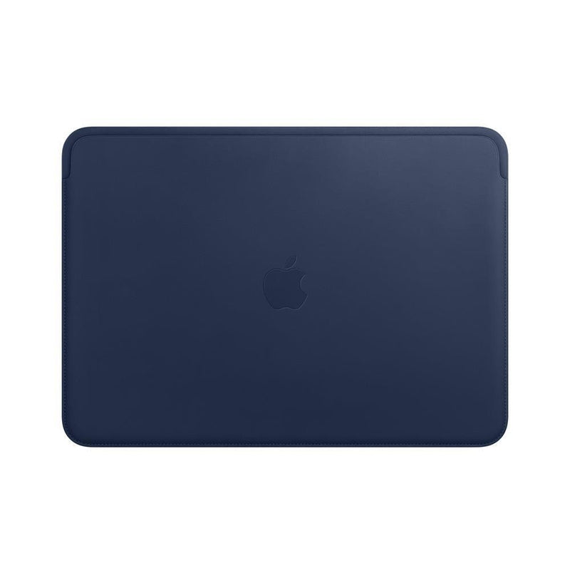 MacBook Air/Pro 13" Leather Sleeve - Midnight Blue