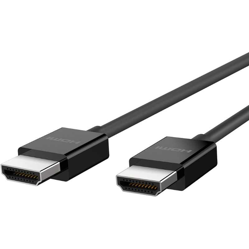 Câble HDMI 2.1 ultra haut débit 4K de Belkin - Noir