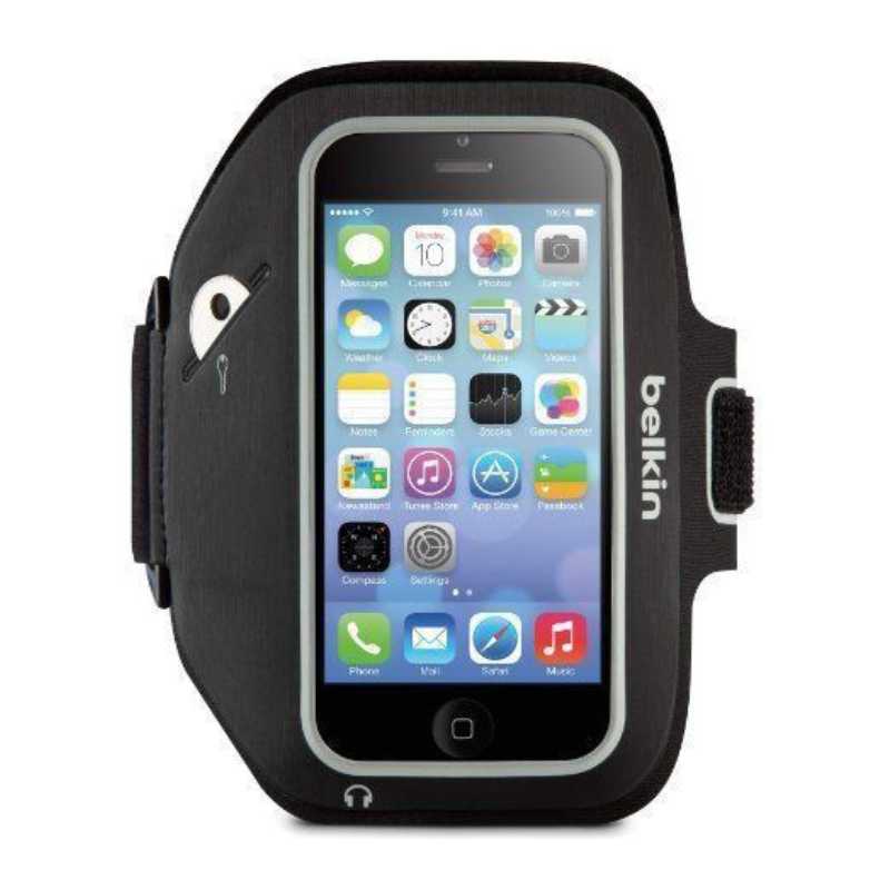 Brassard Sport-Fit Plus de Belkin pour Apple iPhone 5/5s/5c - Noir