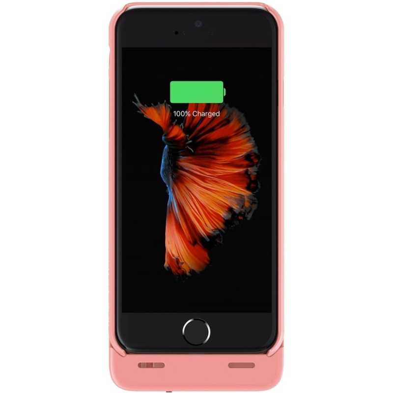 Boostcase External Battery Case for Apple iPhone 6/6s - Coral Pink
