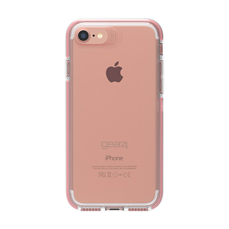 Coque Gear4 Piccadilly pour Apple iPhone SE/6/6s/7/8 - Or rose/Transparent