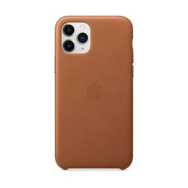 Étui en cuir pour iPhone 11 Pro - Marron Selle