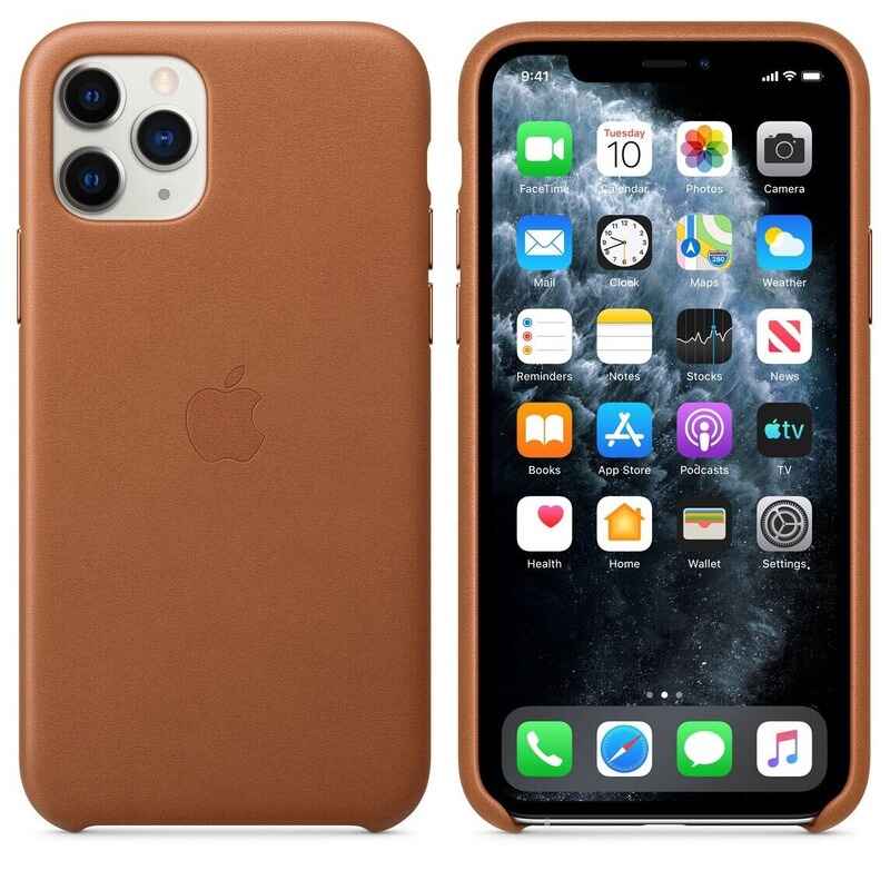 iPhone 11 Pro Leather Case - Saddle Brown
