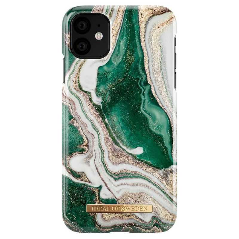 iDeal of Sweden Case for Apple iPhone 11 - Gold Jade Marble