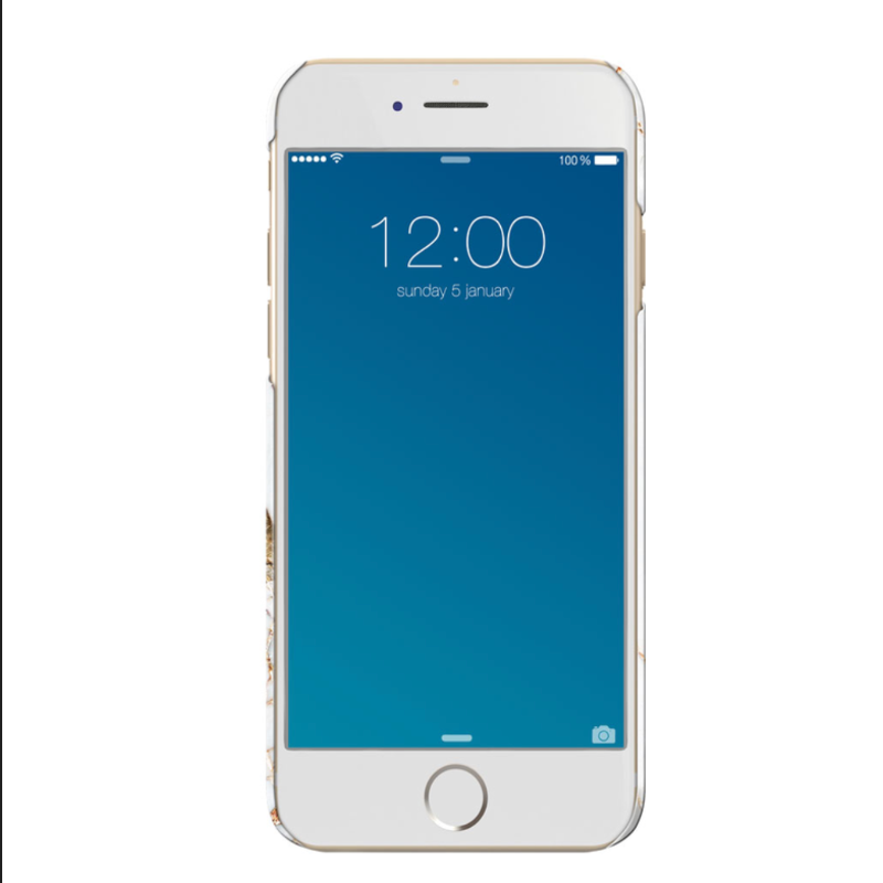 Funda iDeal of Suecia para Apple iPhone 6/6s/7/8 - Oro Carrara