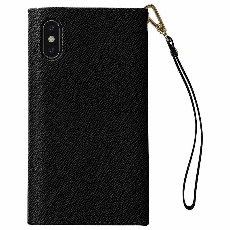 iDeal of Sweden Mayfair Clutch Wallet Case for Apple iPhone XS Max - Black