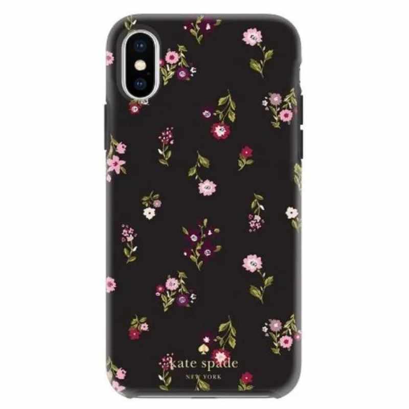 Étui rigide Kate Spade New York pour Apple iPhone X/Xs - Spriggy Floral