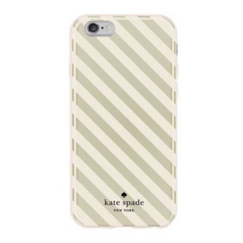 Kate Spade New York Hardshell Case for Apple iPhone 6/6s - Gold Stripes