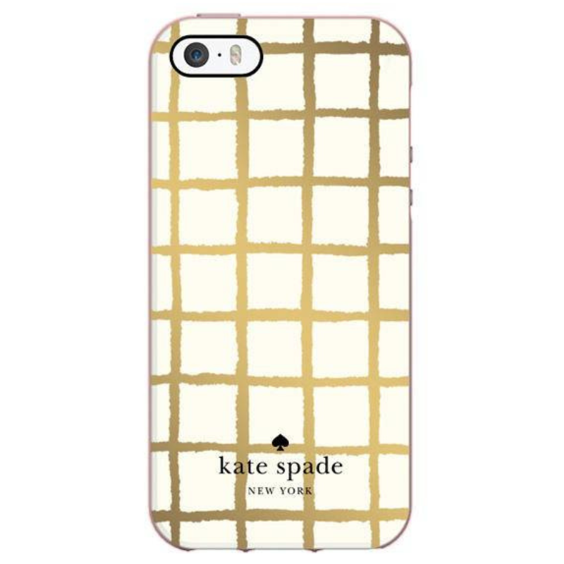 Kate Spade New York Hardshell Case for Apple iPhone 6/6s Plus - Gold Cream