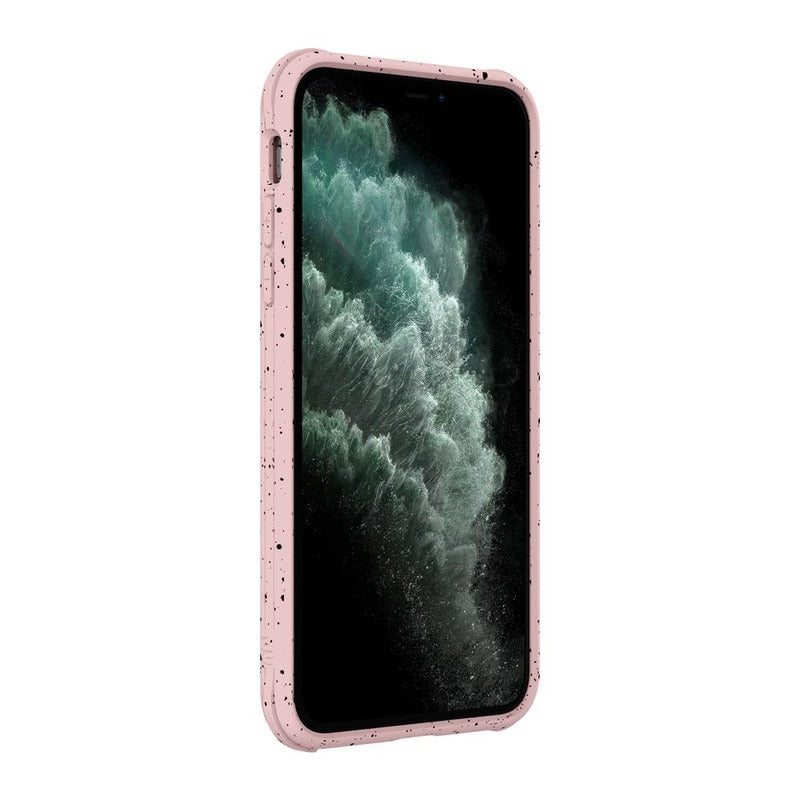 Mellow Bio Compostable Case for Apple iPhone 11 Pro Max - Pink/Black Speckled