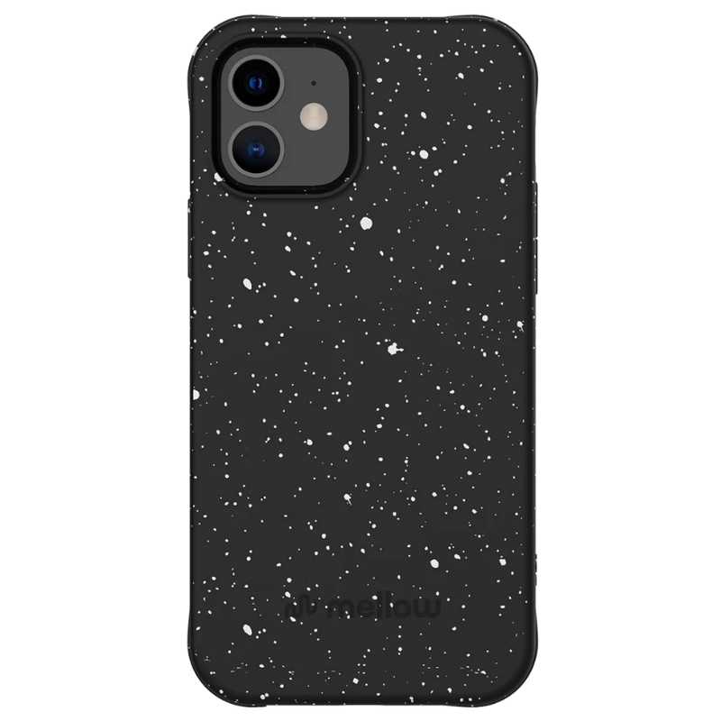 Mellow Bio Compostable Case for Apple iPhone 12 Mini - (Starry Night) - Black