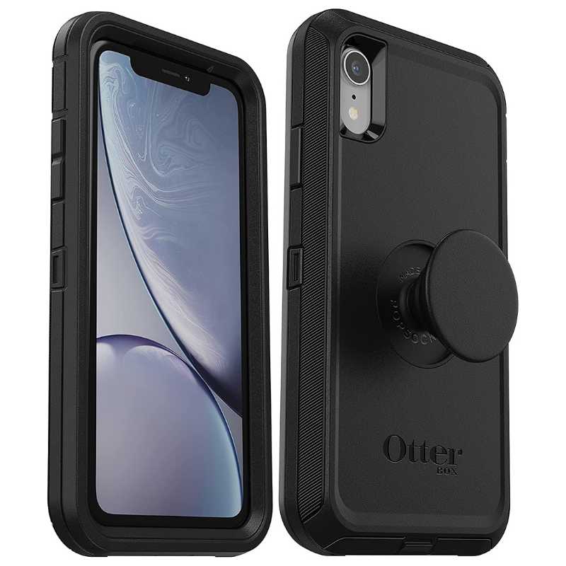 Funda Otterbox Otter + Pop Defender para Apple iPhone XR - Negra