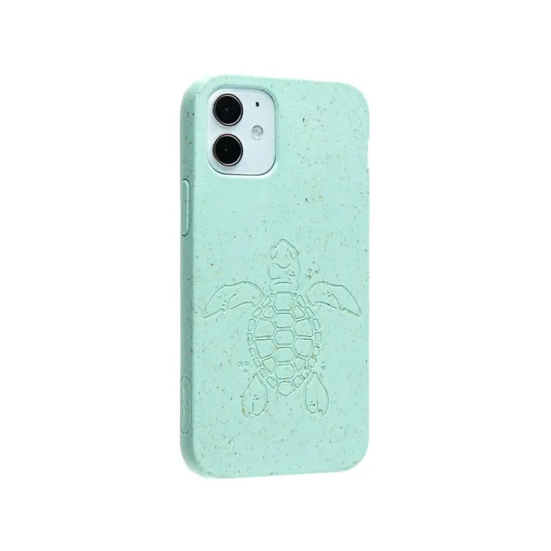 Étui compostable Pela pour Apple iPhone 12 Mini - Turquoise océan