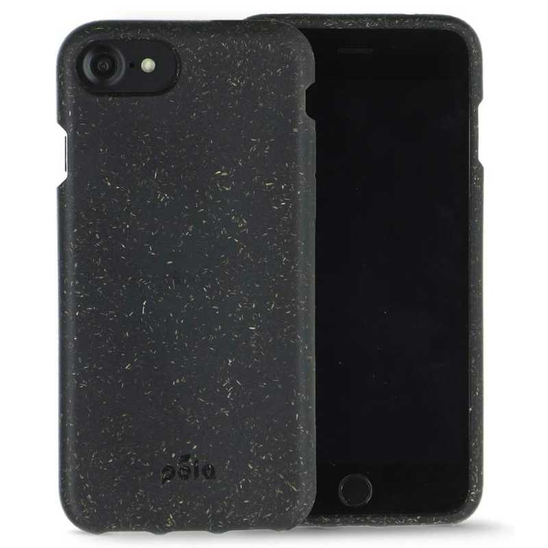 Étui compostable Pela pour Apple iPhone 6/6s/7/8 - Noir