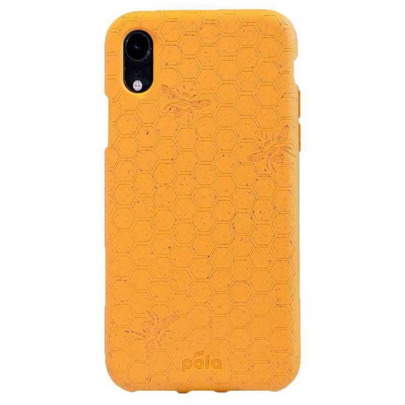 Pela Compostable Case for Apple iPhone XR - Honey (Bee Edition)