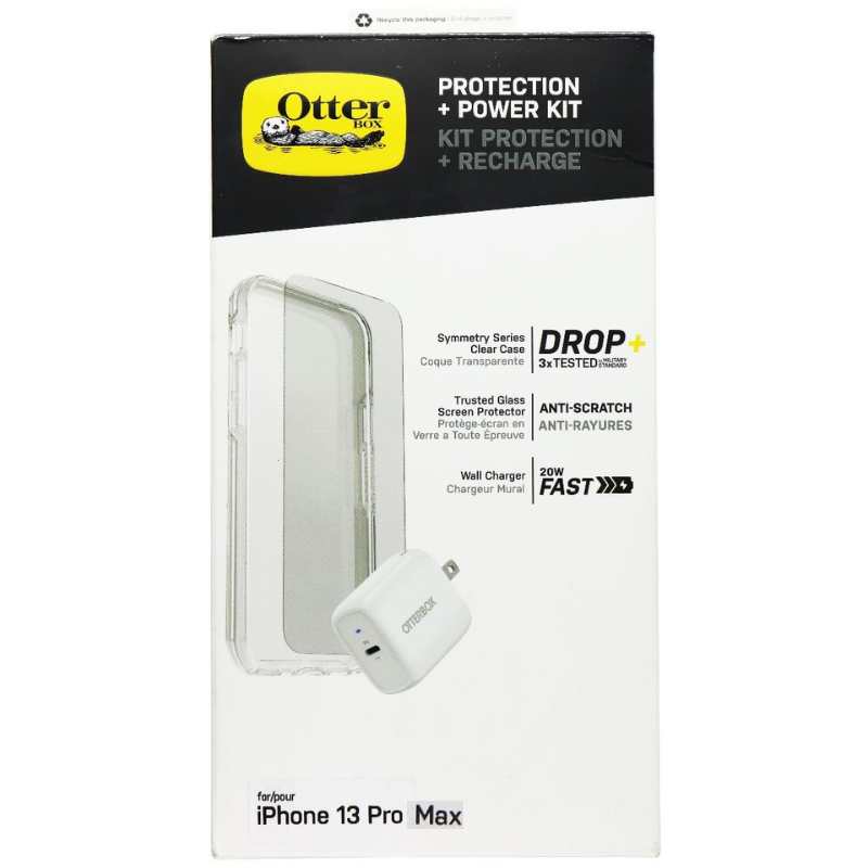 OtterBox Symmetry Case w/ Power Kit for Apple iPhone 13 Pro Max - Clear