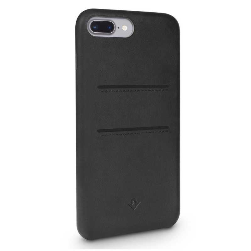 Twelve-South Relaxed Leather Wallet Case for Apple iPhone 7Plus - Black