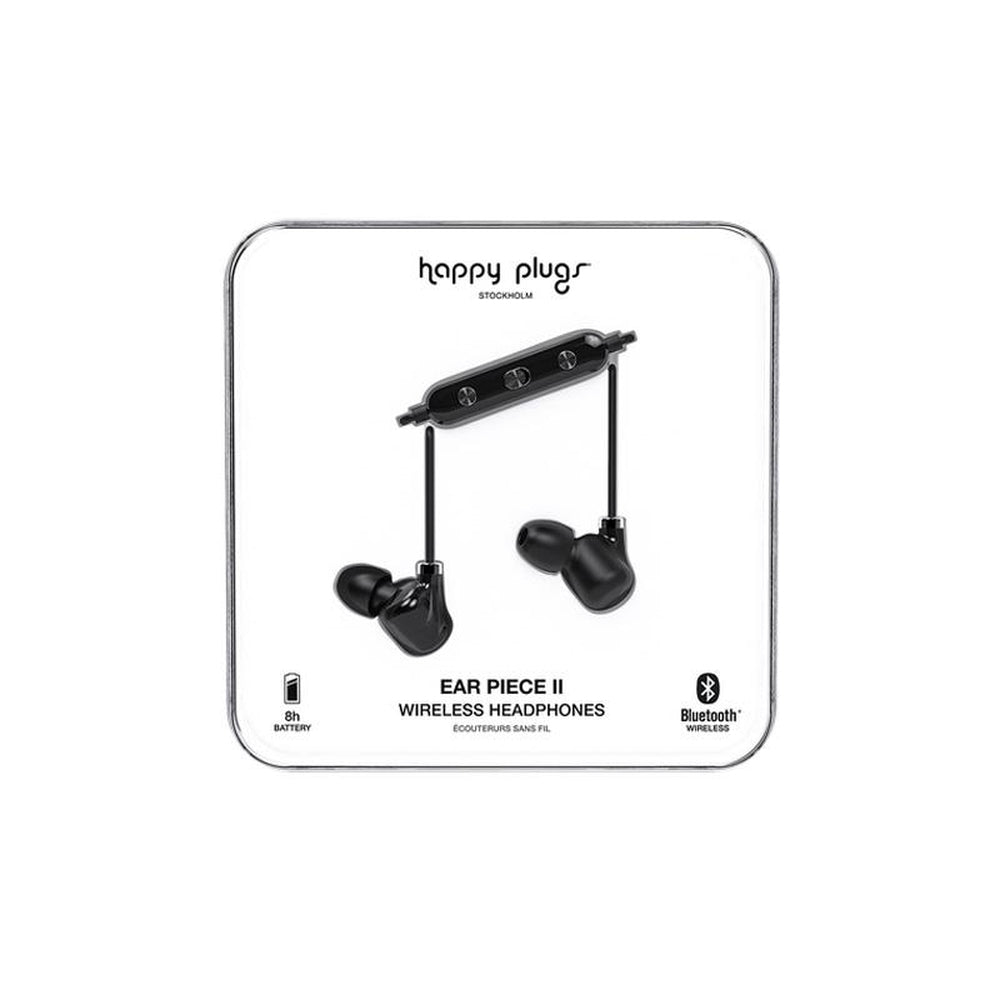 Happy Plugs Ear Piece 2 Wireless Headphones - Black