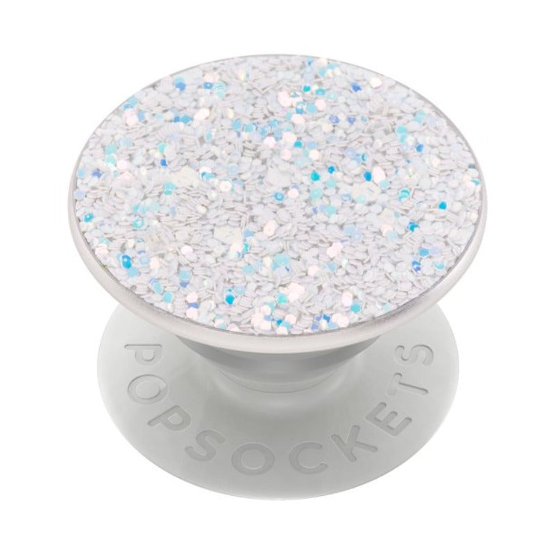 PopSockets PopGrip With Swappable PopTop - Sparkle Snow White