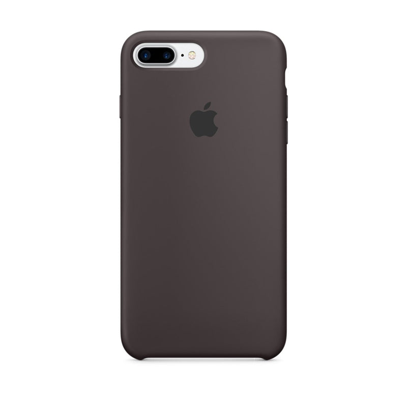 Coque en silicone pour iPhone 7/8Plus - Cacao ‎