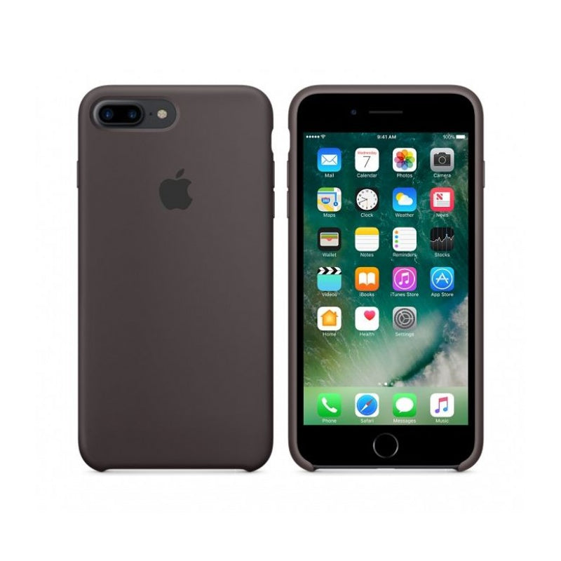iPhone 7/8Plus Silicone Case - Cocoa ‎