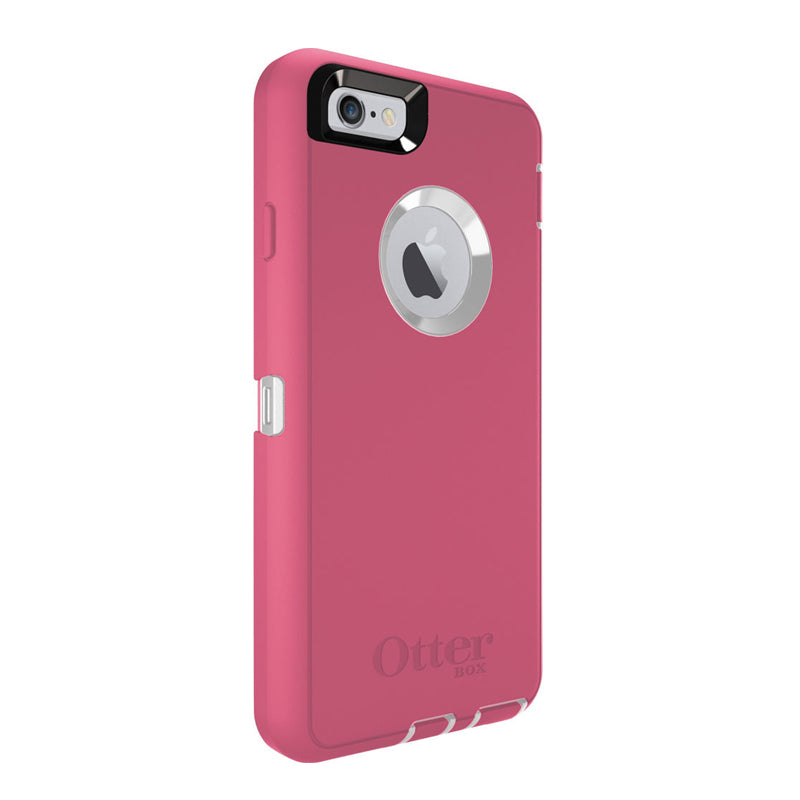 OtterBox DEFENDER iPhone 6/6s Case - White/Hibiscus Pink