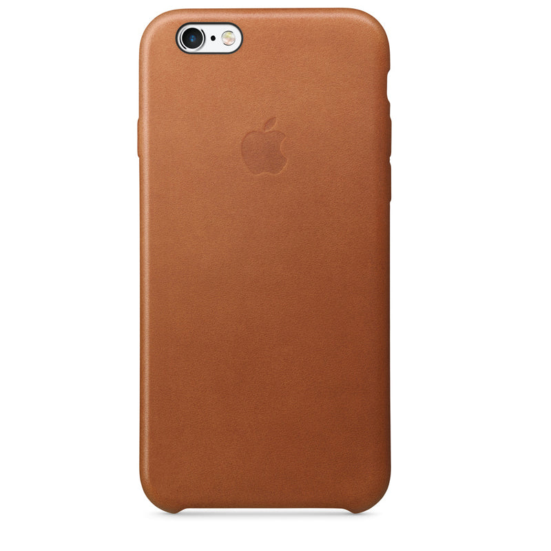 Estuche de cuero Apple para iPhone 6/6s - Marrón sillín