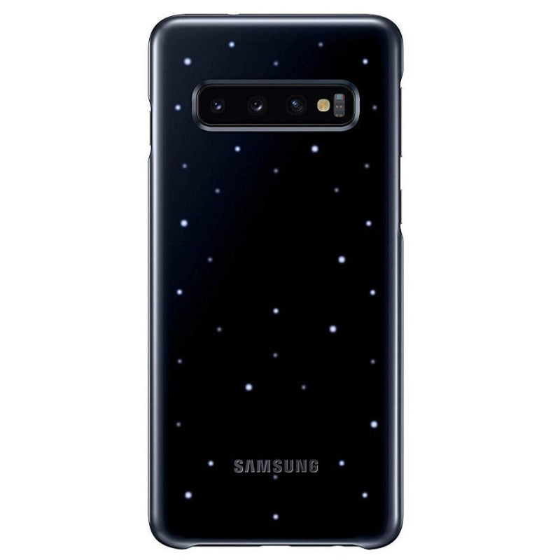 Samsung LED Back Cover For Galaxy S10+ - Blue Black