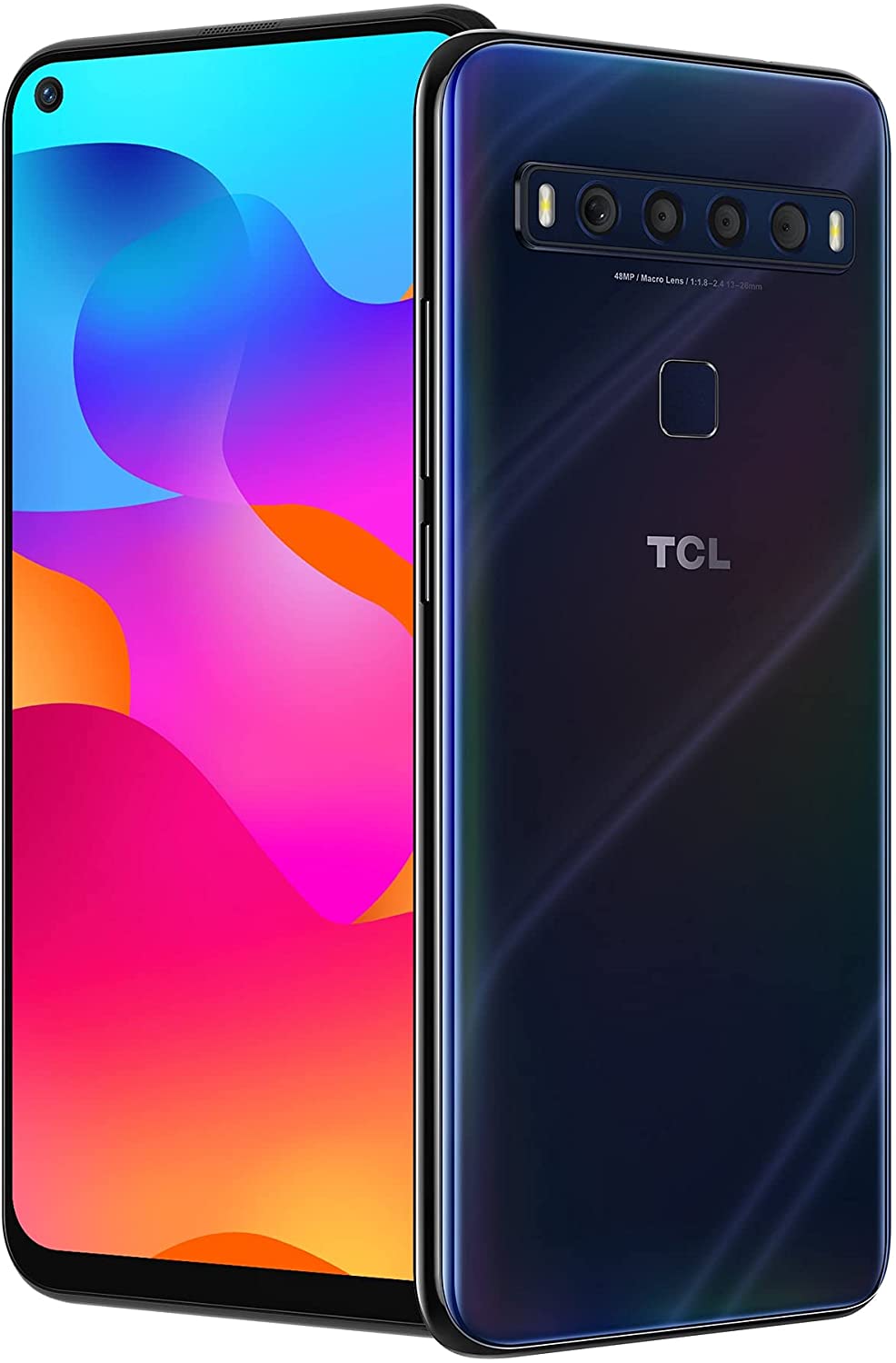 TCL 10L T770B 64GB Unlocked Smartphone (Open Box) - Mariana Blue