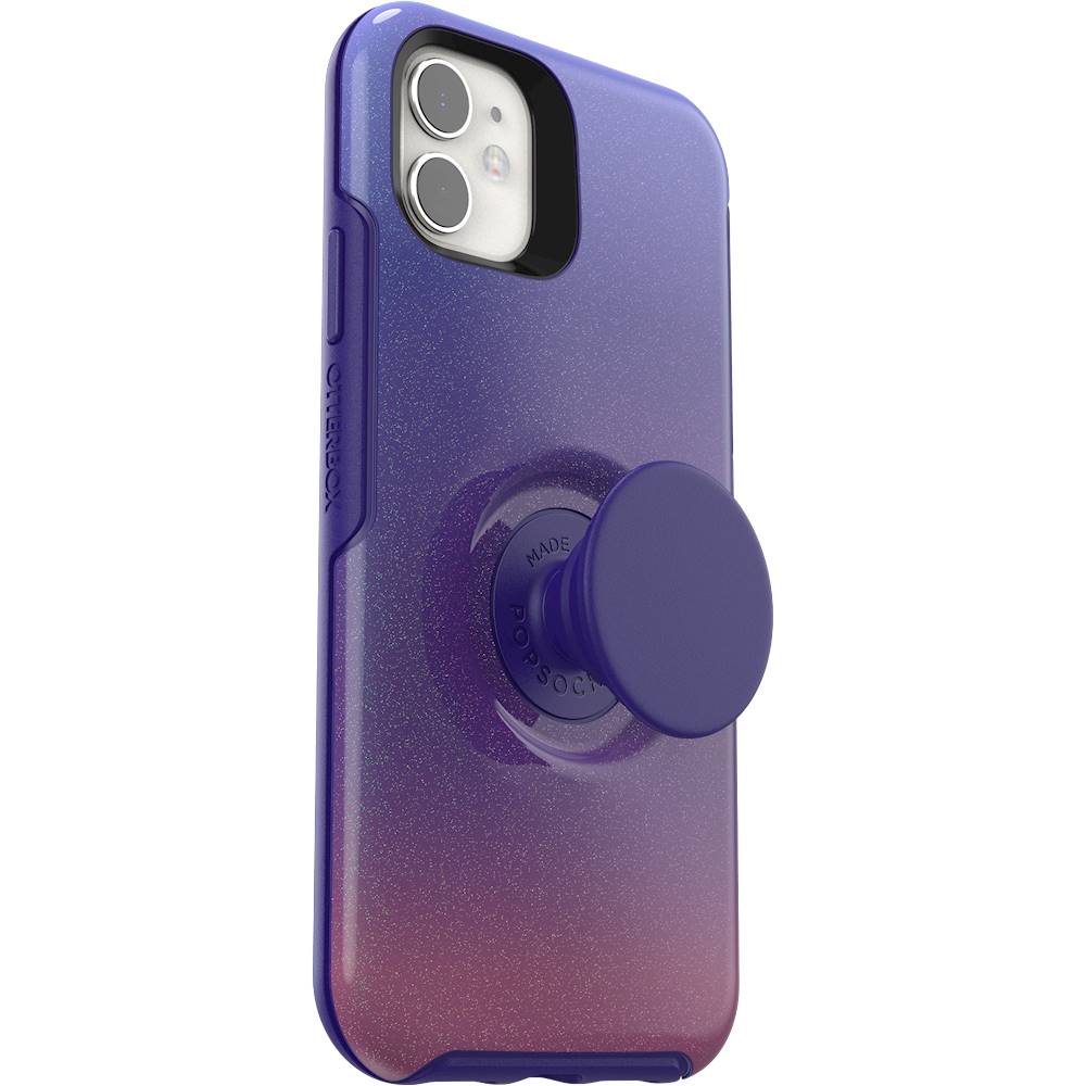 Funda Otterbox Otter+Pop Symmetry para iPhone 12 mini - Violeta crepúsculo