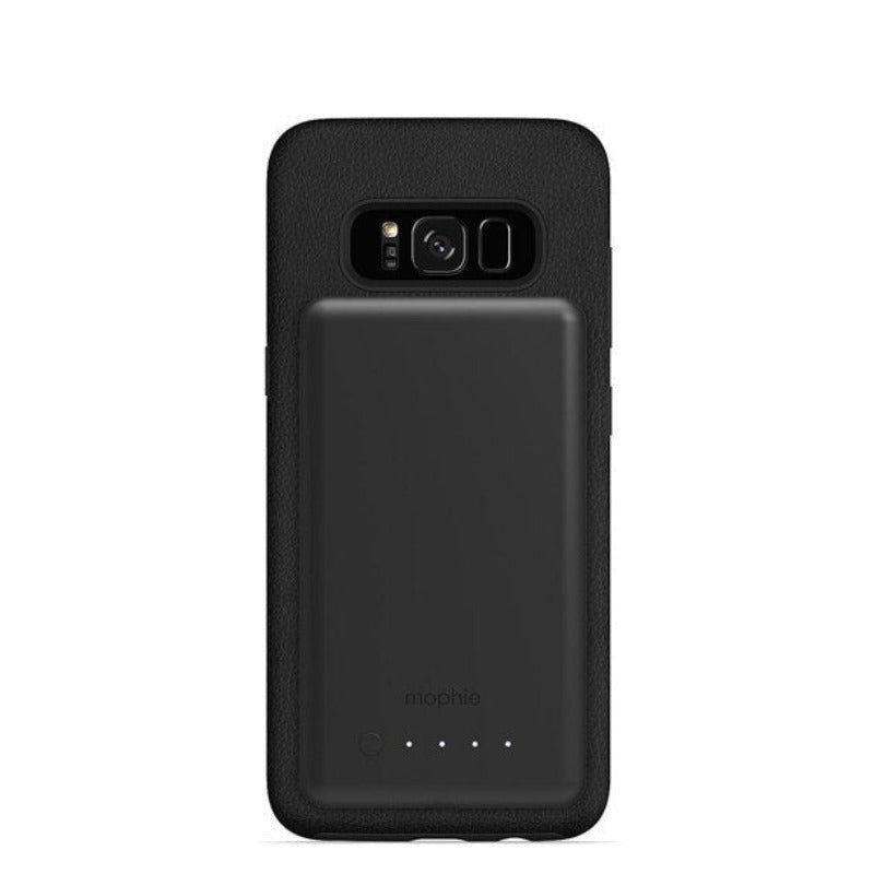 mophie Charge Force & PowerStation Mini Case for Samsung Galaxy S8+ - Black