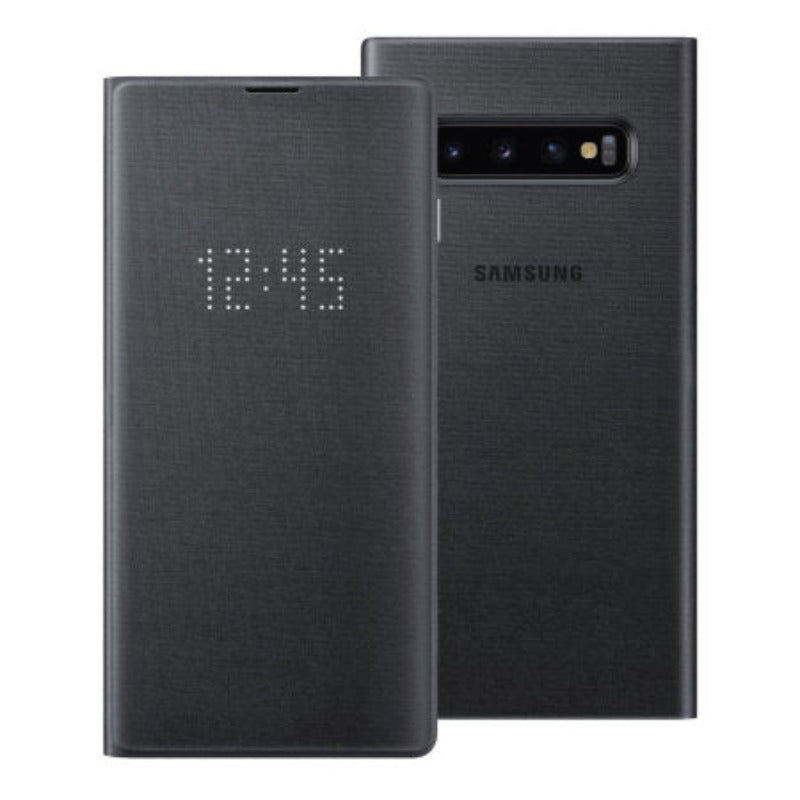 Carcasa Samsung Galaxy S10+ LED View - Negra