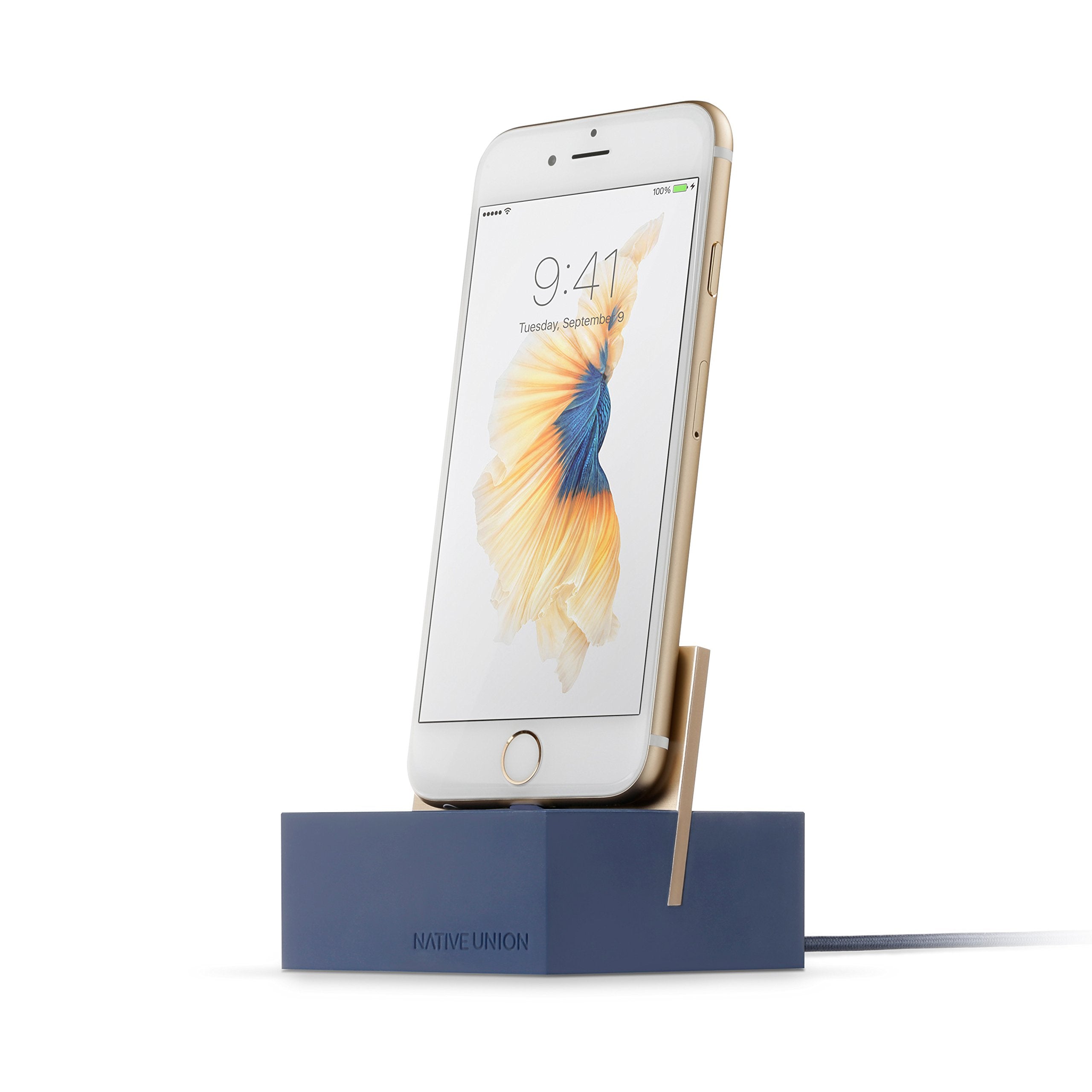 Native Union DOCK+ Charging Dock with 1.2m Cable - Blue
