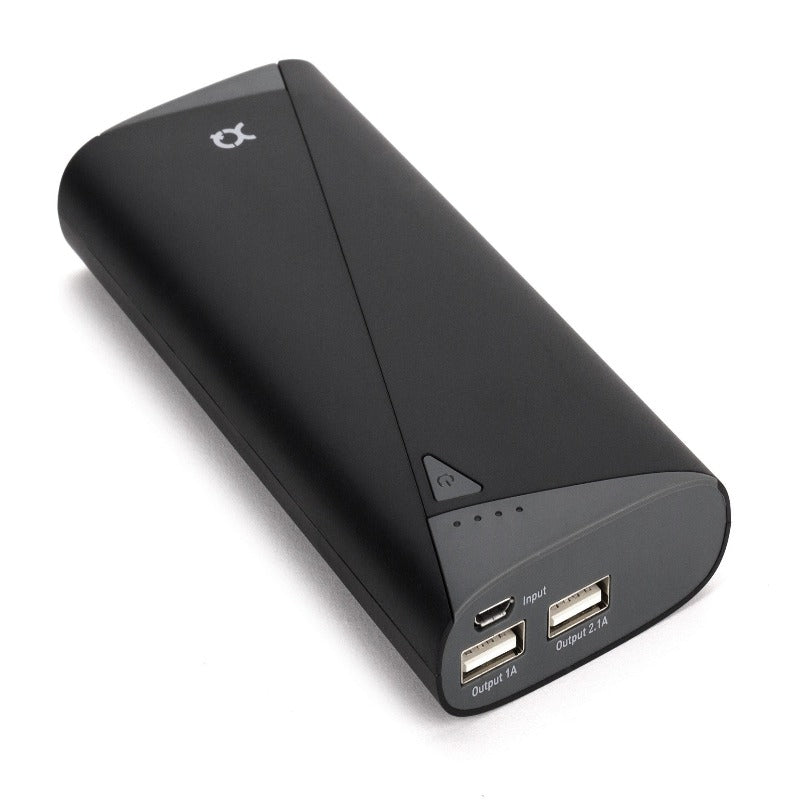 Batterie Externe Portable Xqisit 10400mAh - Noir/Gris